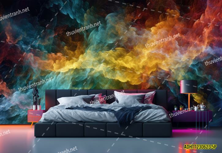 Tranh dán tường hoa văn trừu tượng- -ADHTT230623-5P - Kết quả tìm kiếm tranh tường